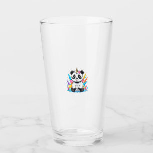 Verre Mignon Panda Chevauchant Licorne Filles Femmes Cha