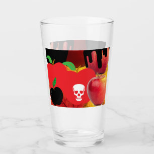 Verre Mikitiez crâne rouge toxique pomme vegan été