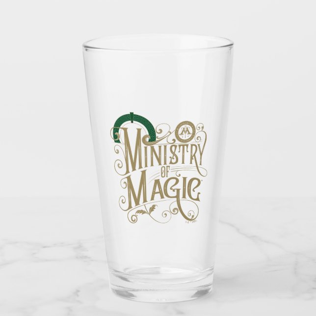 Verre MINISTÈRE vintage DE MAGIC™ Graphic (Devant)