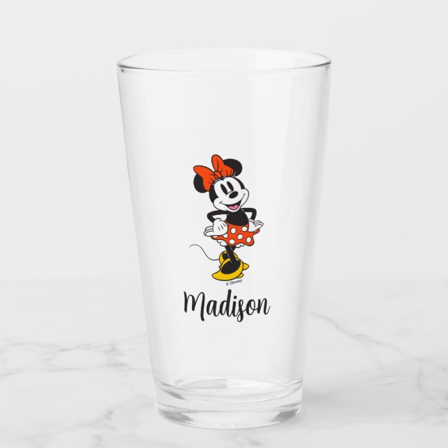 Verre Minnie Mouse Classic Hands on Hips Pose (Devant)