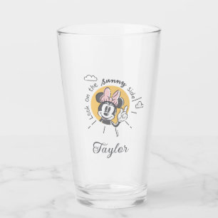 Verre Minnie Mouse   Côté soleil   Ajouter Votre Nom
