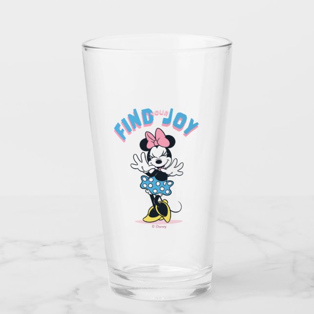 Verre Minnie Mouse Find Your Joy (Devant)