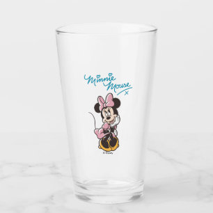 Verre Minnie Mouse joueuse Rêverie à pois