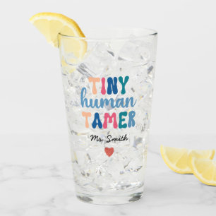 Verre Minuscule Tamer humain Nom de l'enseignant perso