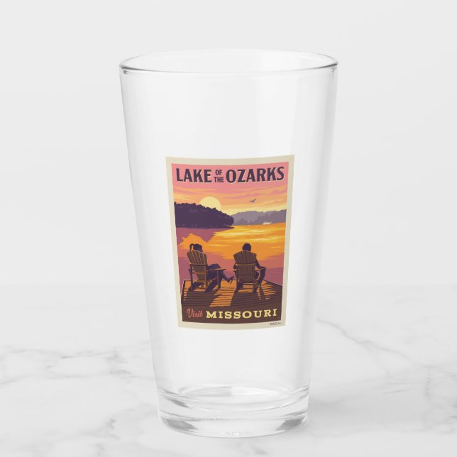 Verre Missouri | Lac des Ozarks (Devant)