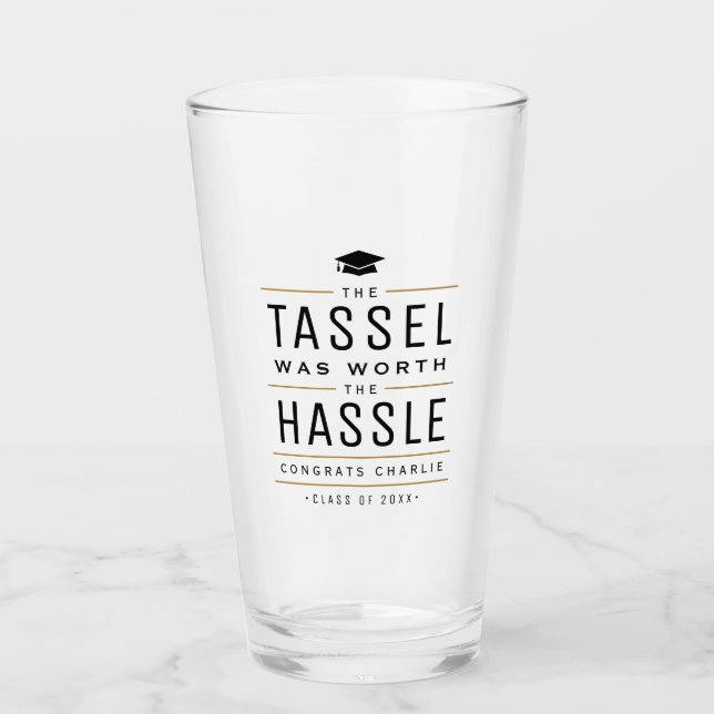Verre Moderne le goût valait la peine Graduation (Devant)