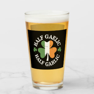 Verre Moitié gaélique moitié ail irlandais italien St-Pa
