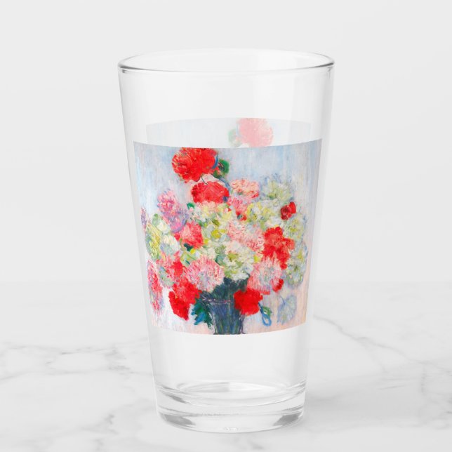 Verre Monet Peonies (Devant)