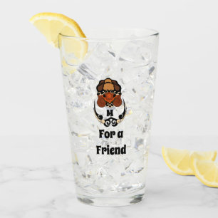 Verre Monogramme amusant de refroidissement de tortue