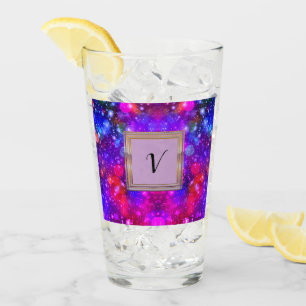 Verre Monogramme Motif moderne et élégant