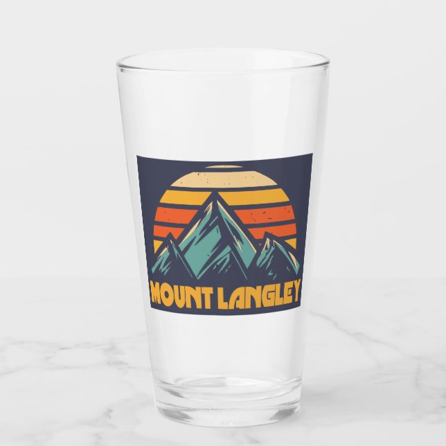 Verre Mont Langley California Retro Turquoise (Devant)