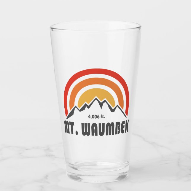 Verre Mont Waumbek New Hampshire (Devant)