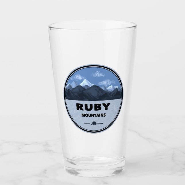 Verre Montagnes Ruby Nevada Camping (Devant)