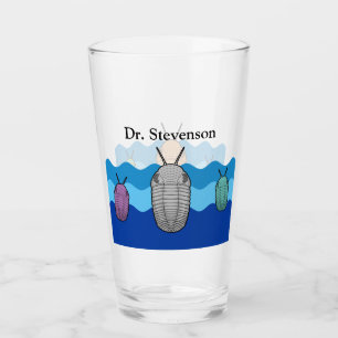 Verre Montée des Trilobites - Animal préhistorique