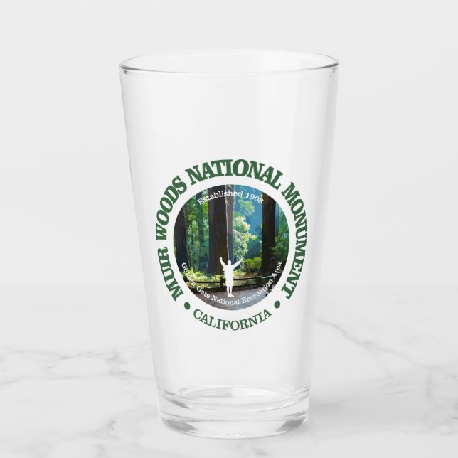 Verre Monument national de Muir Woods (Devant)