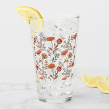 Mosaïque de fleurs automnales