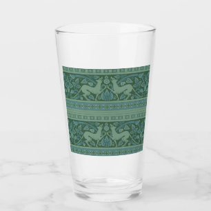 Verre Motif animalier Art Déco Nouveau Chien Nature