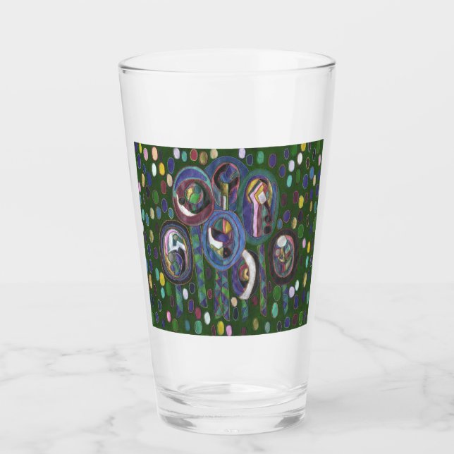 Verre Motif ovale (Devant)
