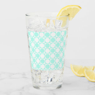 Verre Motif personnalisé point carré