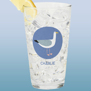 Verre Mouette personnalisée