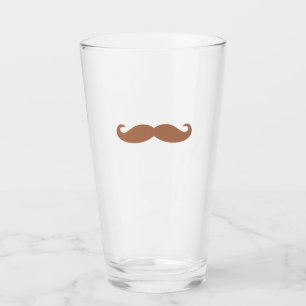 Verre moustache simple