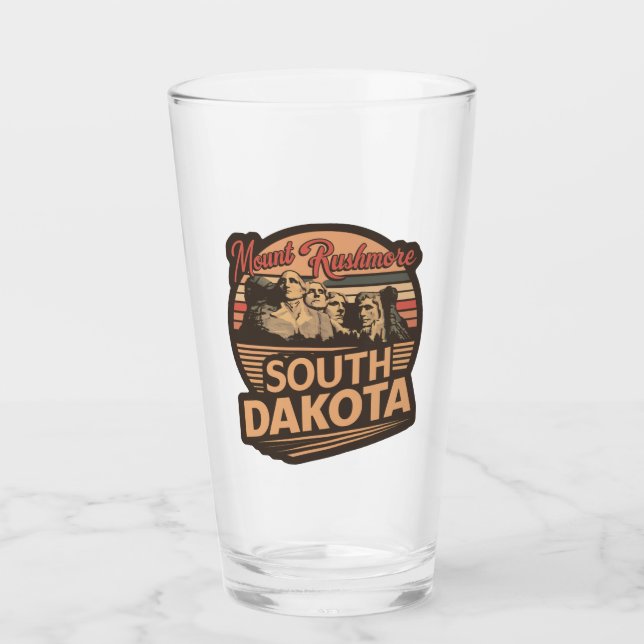 Verre Mt. Rushmore Dakota du Sud (Devant)