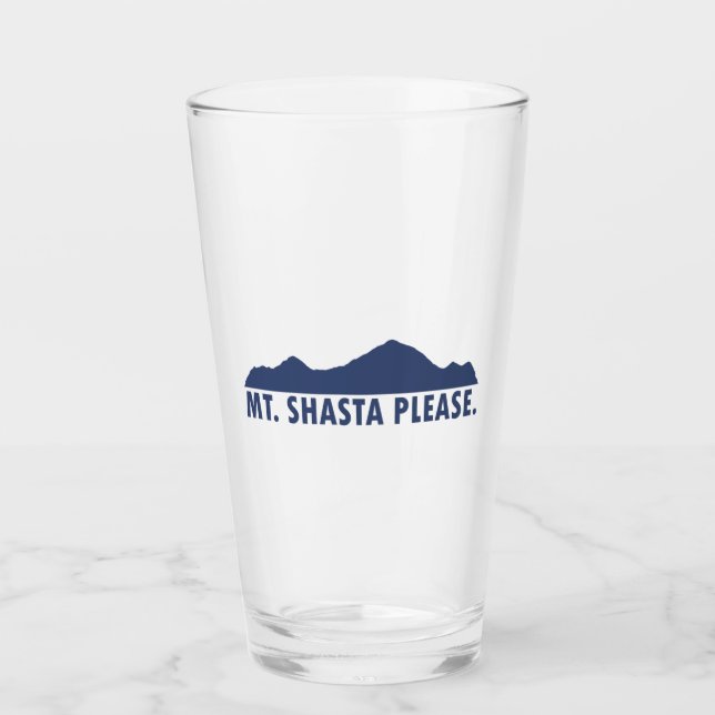 Verre Mt. Shasta Californie S'il vous plaît (Devant)