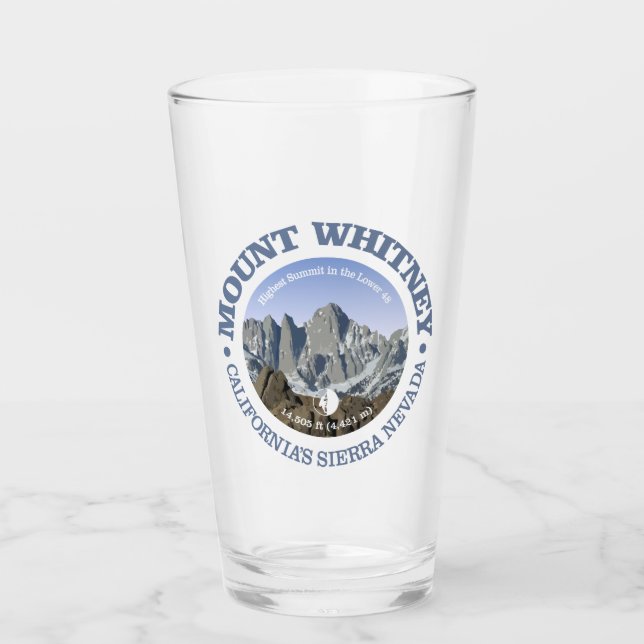 Verre Mt Whitney (Devant)
