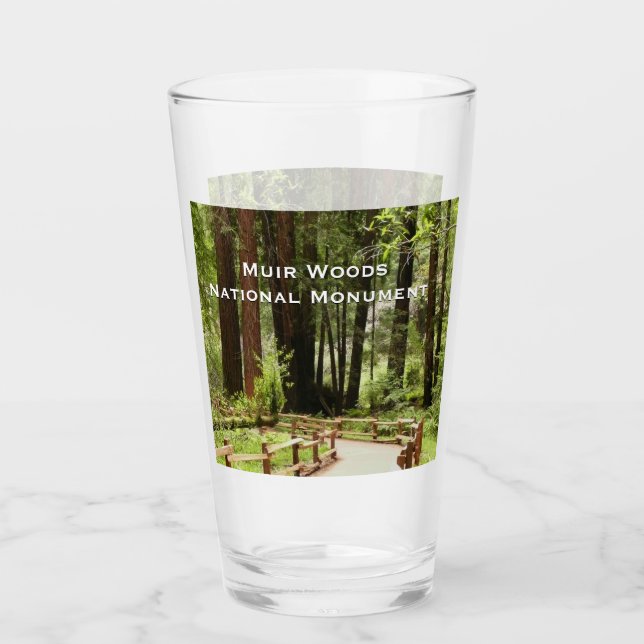Verre Muir Woods Chemin I Nature Photographie (Devant)