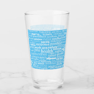 Verre multilingue du texte de santé - Choisir les 