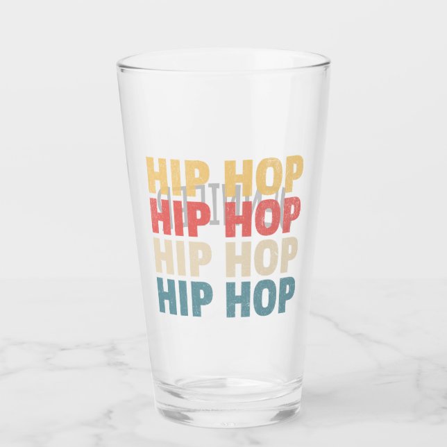 Verre musique Hip hop (Devant)