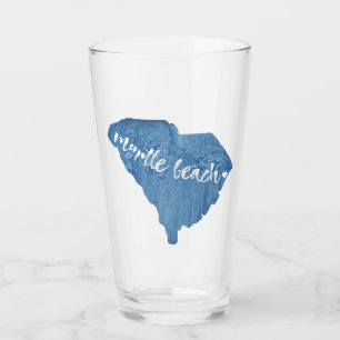 Verre Myrtle Beach Caroline du Sud Grain de bois
