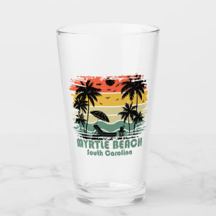 Verre Myrtle Beach Caroline du Sud vintage