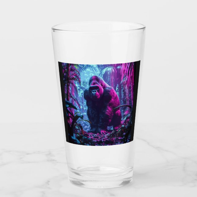 Verre Neon Gorilla (Devant)