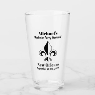 Verre New Orleans Bachelor Party Trip Favoriser Beer Pin