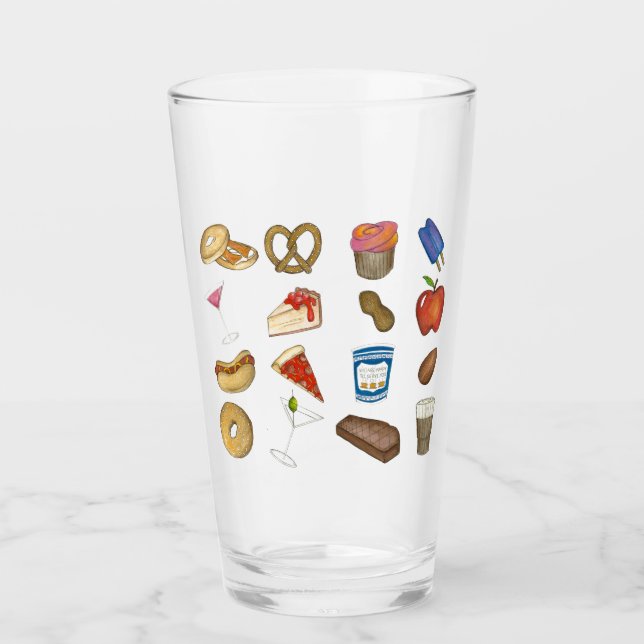 Verre New York City Foodie Iconic NYC Foods (Devant)
