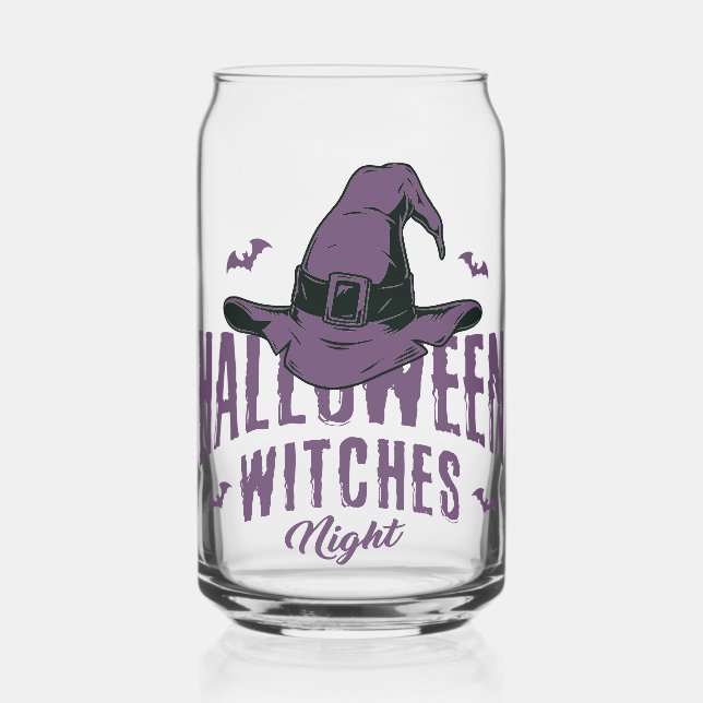 Verre nocturne des sorcières d'Halloween - Éffraya (Recto)
