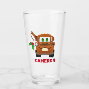 Verre Noël aux voitures Camion Mat Tow