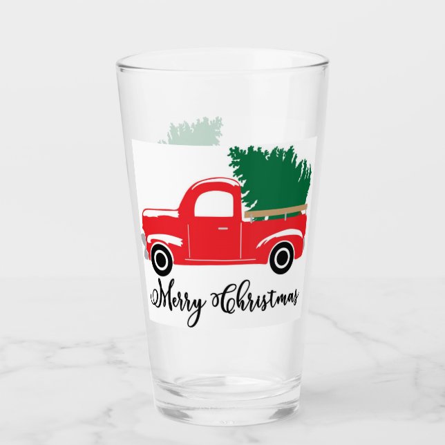 VERRE *NOËL DE TRUCKER* TUMBLER (Devant)