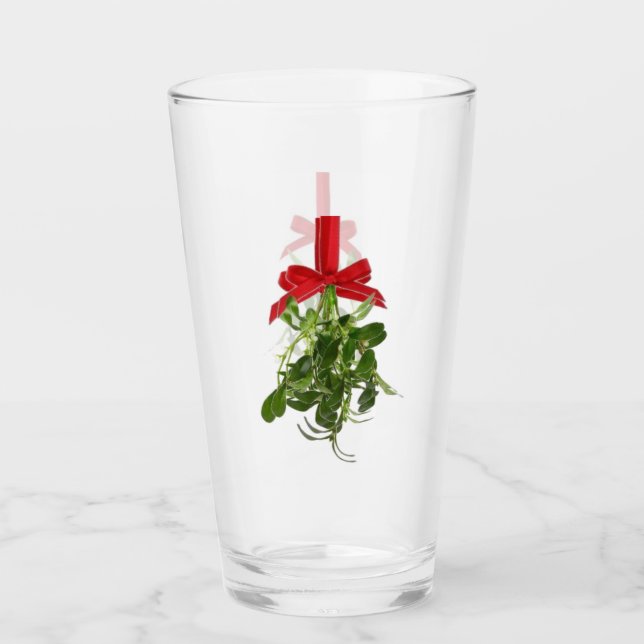 VERRE NOËL MISTLETOE TUMBLER (Devant)