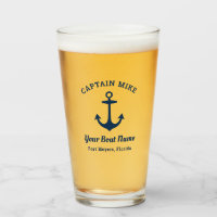 Nom de bateau de capitaine de marine personnalisé