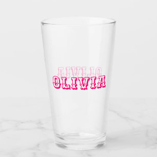 Verre Nom personnalisé