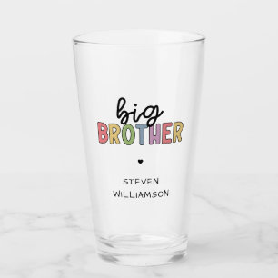 Verre Nom personnalisé Big Brother Cute Personnalisé
