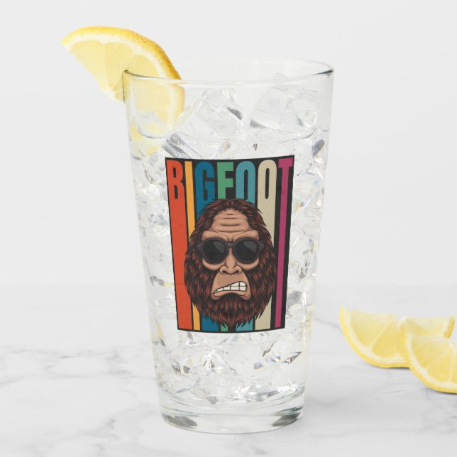 Verre Nom personnalisé Bigfoot (Devant glace)