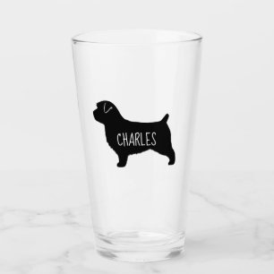 Verre Norfolk Terrier Silhouette Amoureux des chiens per