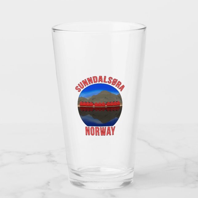 Verre Norvège Sunndalsøra Voyage Norvège (Devant)