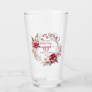 Verre Notre première couronne de Noël