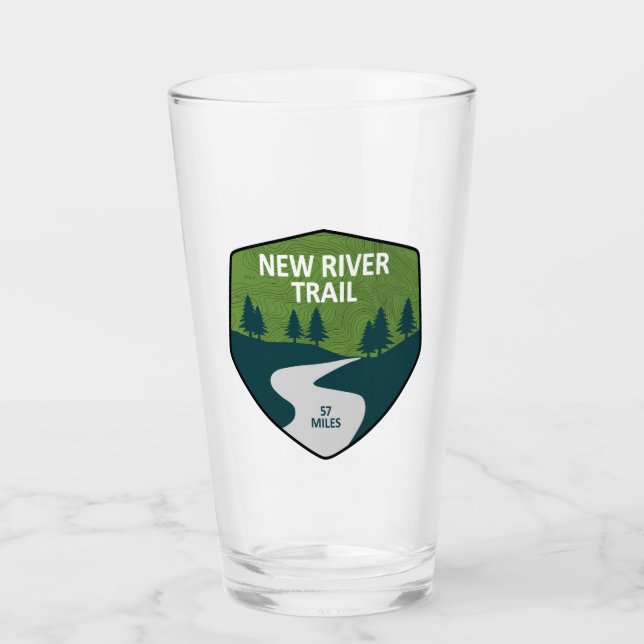 Verre Nouveau sentier fluvial (Devant)