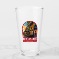 Nouvelle-Orléans Louisiane Voyage Art Vintage