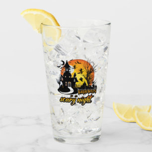 Verre Nuit d'Halloween effrayant